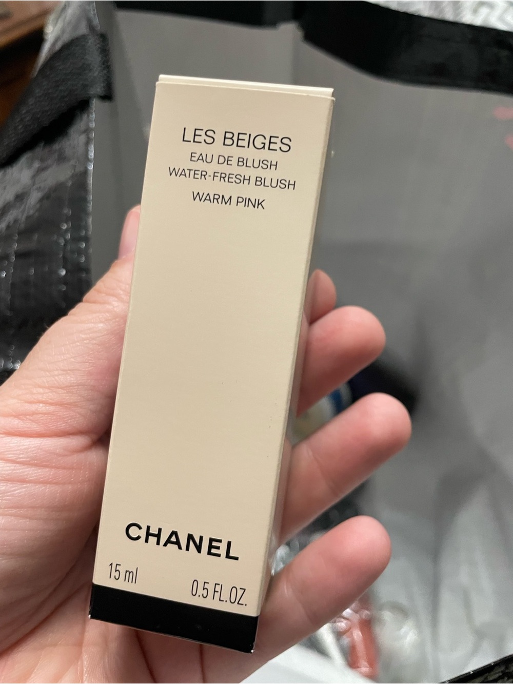 CHANEL Les Beiges Eau de Blush Water-Fresh Blush Warm Pink - Picture 2 of 3